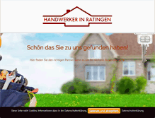 Tablet Screenshot of handwerker-in-ratingen.de